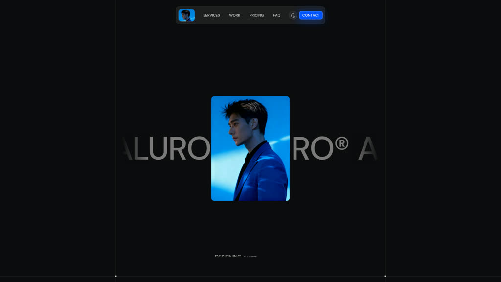 Aluro website preview